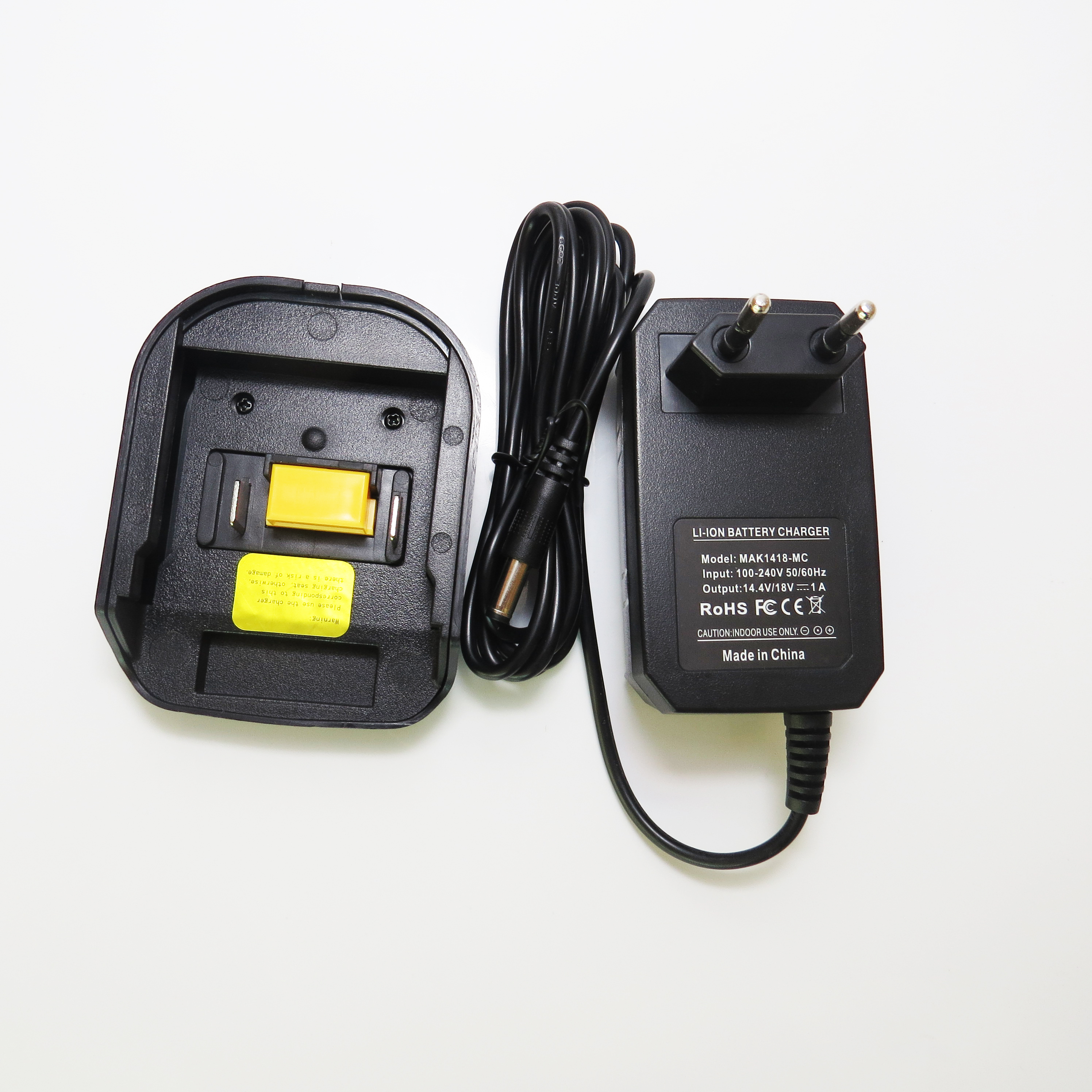 EU Stecker 14,4 V 18 V Batterie Ladegerät für Makita BL1415 BL1815 BL1830 BL1840 BL1850 BL1860 Ersatz Lithium Batterie Ladegerät