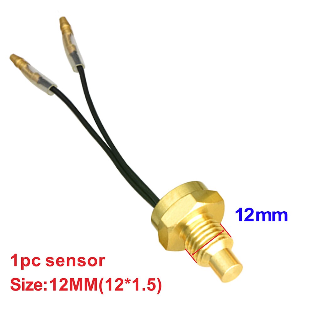 12V 24V coche camión Digital Sensor de temperatura del agua NPT1/8 50K cabeza 10mm 12mm 14mm 16mm 18mm 20mm 22mm 17mm 18mm 21mm temperatura del agua del remitente