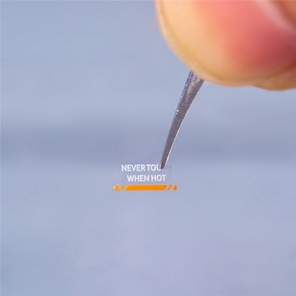 Universal Model Water Slide Decal Warning Sign Sticker for 1/100 Gundam DIY Model Decoration Accessories