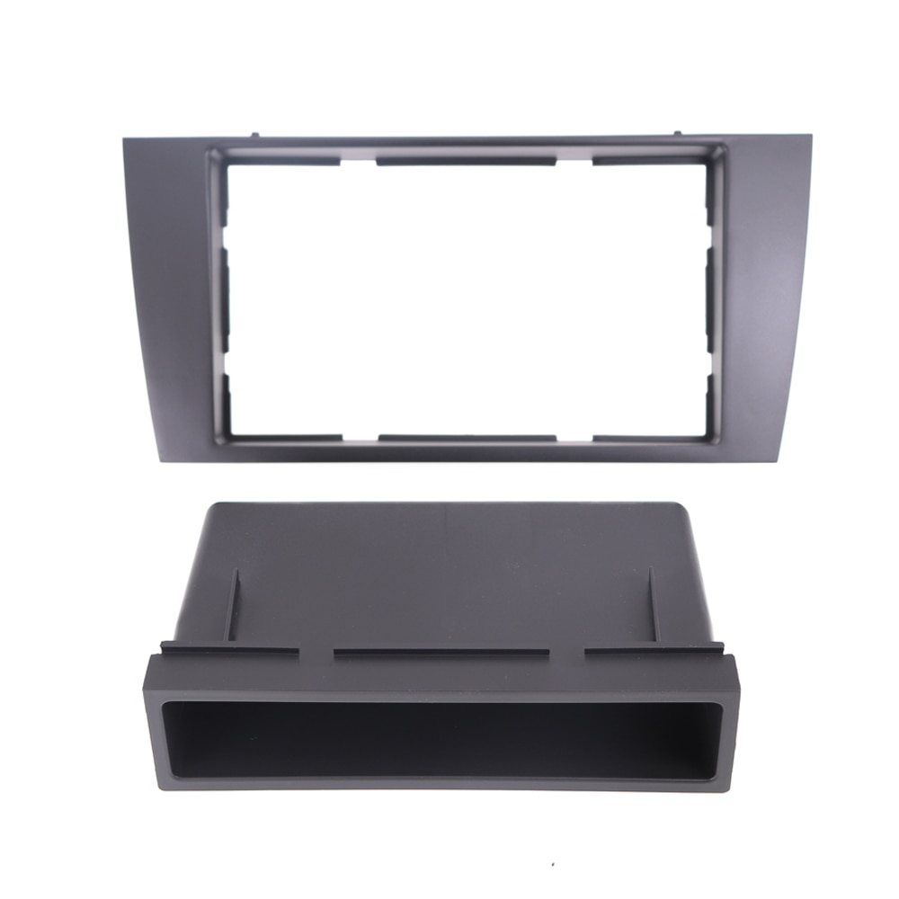 Placa de Panel estéreo Radio de coche Fascia Surround para JAGUAR x-type 2002 S-tipo 2003- kit de tablero con marco de reposición de DVD