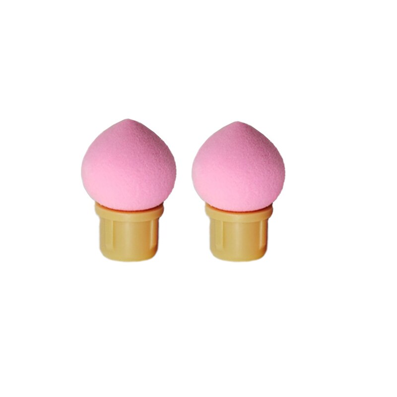 1 Set Double-headed Gradient Brushes Dust Brush Acrylic Rhinestone Sponge Nail Art Brush For Ombre Gradient Nails Manicure Tool: B 2pc Pointed head