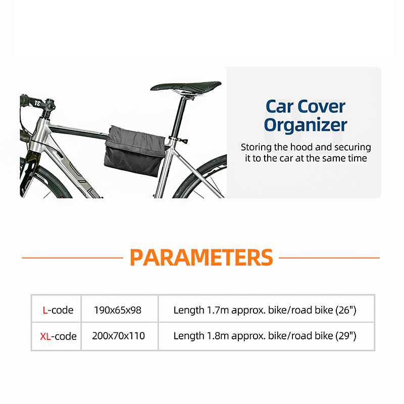 Cubierta de lluvia para bicicleta, sombrilla para exteriores, protección UV para interiores, funda para bicicleta de montaña, accesorios para bicicleta de montaña y carretera