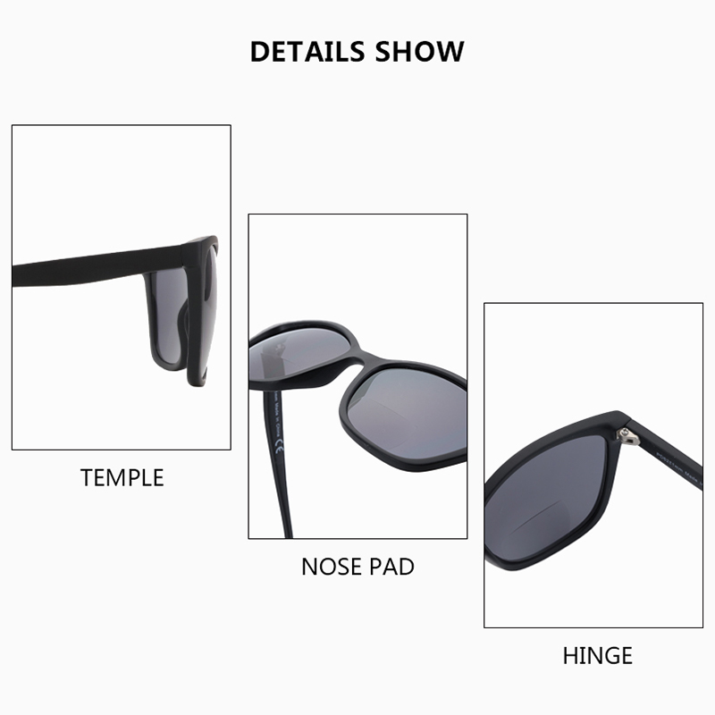 ZENOTTIC Butterfly Bifocal Reading Sunglasses Women Men Presbyopia Eyewear Sun Glasses Reader With Diopter From +100 to +350