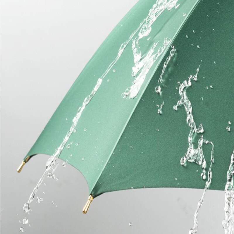 Luksus ultralet paraply automatisk solparaply regn kvinder anti uv parasol folde klare paraplyer enkel