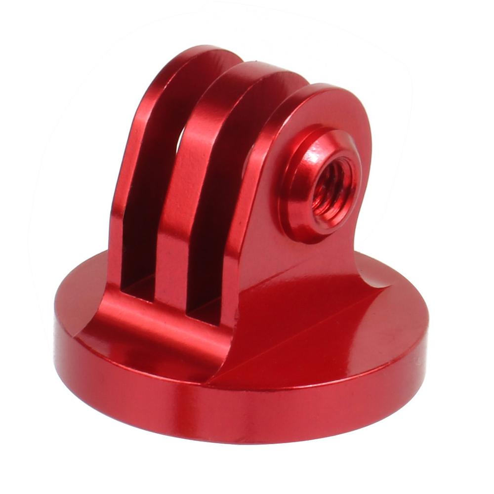 CNC Aluminum Long Thumb Knob Screw Adjustable for GoPro Hero 8 Max 7 6 5 Sjcam Yi 4K EKEN Action Sports Camera Diving Accessory: red adapter