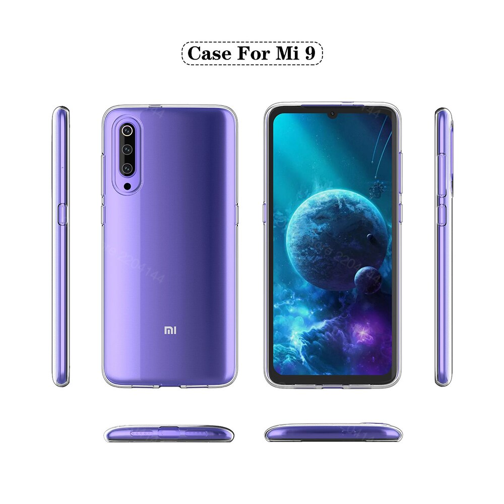 per Il caso di Samsung galassia A51 TPU silicone Trasparente Montato Cassa Molle Del Respingente per Samsung galassia A51 A71 UN 51 71 2019 Della Copertura Posteriore