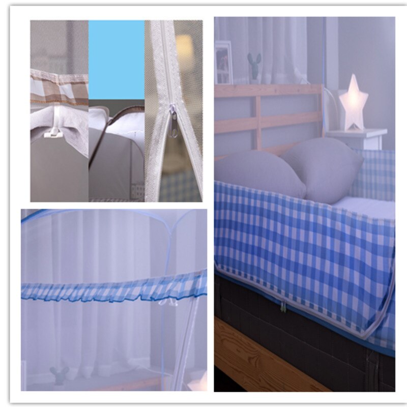 Portable Mosquito Net Single Door Installation Free Foldable Summer Automatic Pop-up Anti-fall Breathable Children's Bed Tent