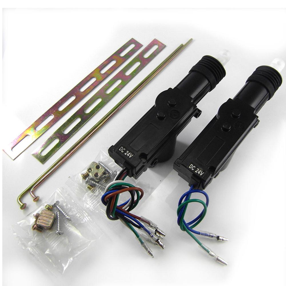 24V Electronic Car Truck Central Door Lock System Remote Control Locking Door Anti-theft Lock Car Door Lock Keyless Entry System