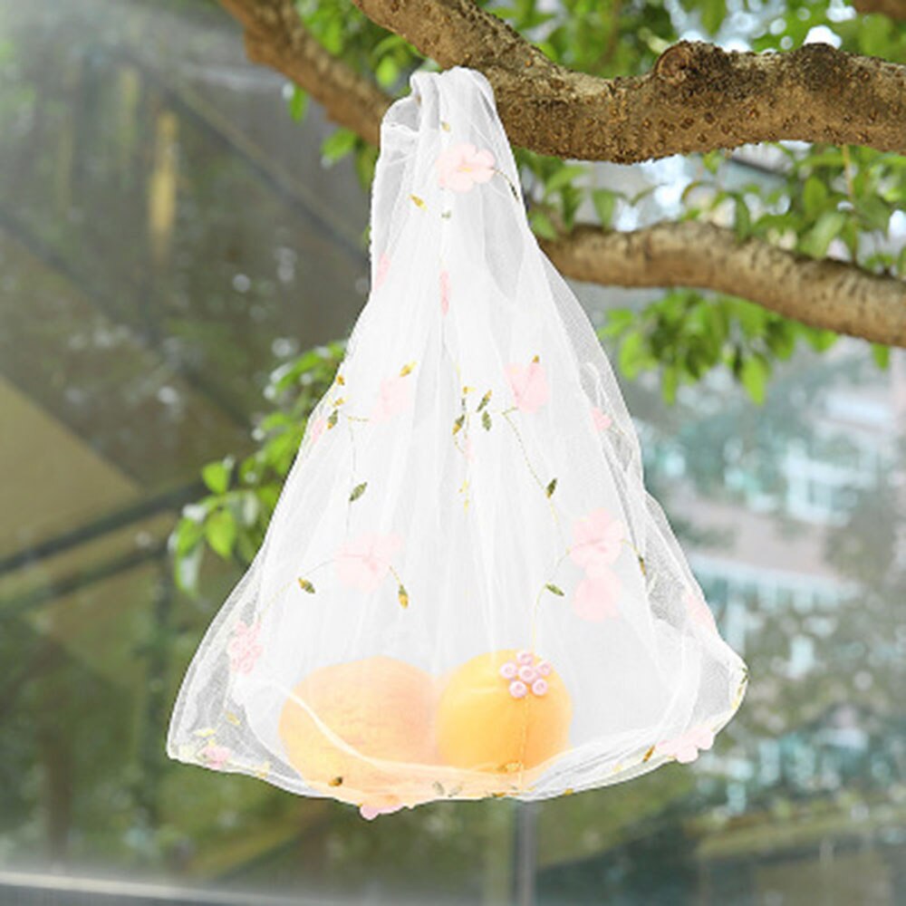 Nouvelles femmes brodées lumière claire Organza gelée fourre-tout messager sacs à bandoulière femme Eco Fruit sac sac à main pour les filles: pink flower