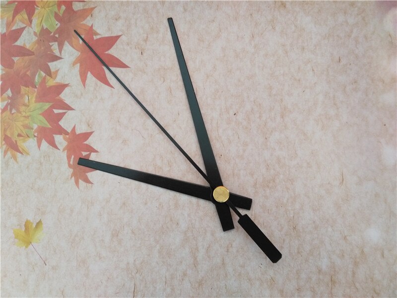 50Sets Black Quartz Clock Metal Arrows Clock Hands for DIY Wall Clock