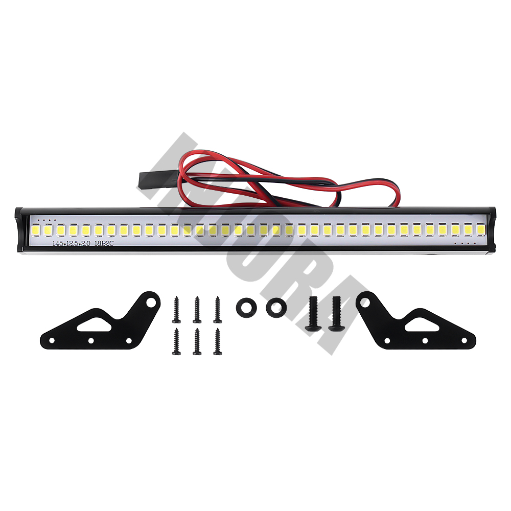 INJORA Super Bright 36LED 150MM Lights Bar for 1/10 RC Crawler Car Axial SCX10 90046 Jeep Wrangler Body