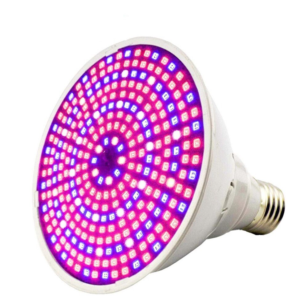 Led plantevoksepære 60/200/290 leds smd 2835 plantelys til blomster grøntsager drivhus hydroponisk voksende pære  d30