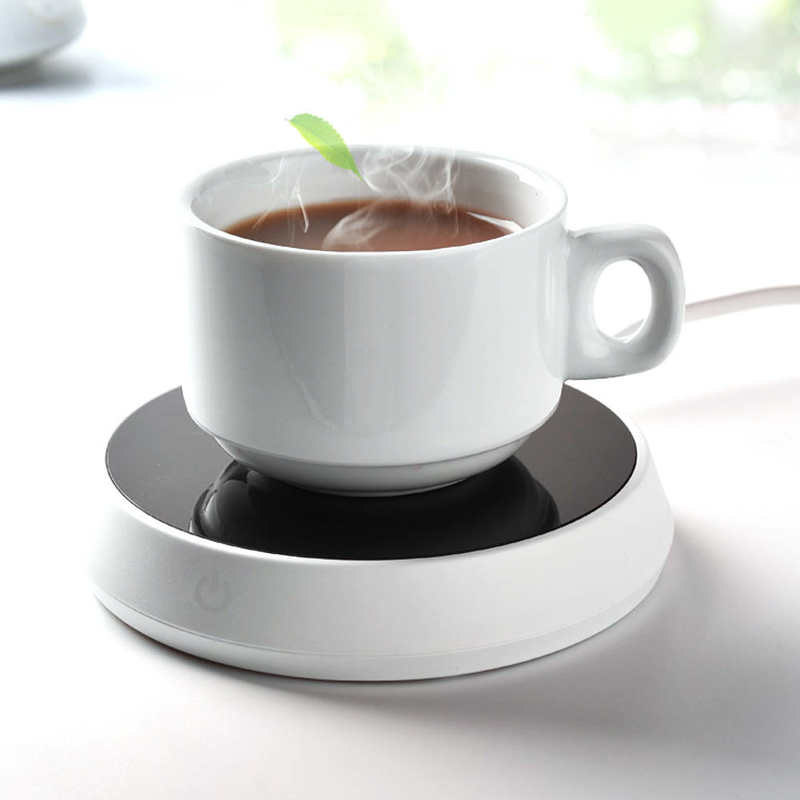 Tazza da caffè scaldatazze USB piastra elettrica per scaldapiatti per tè e tè per ufficio domestico