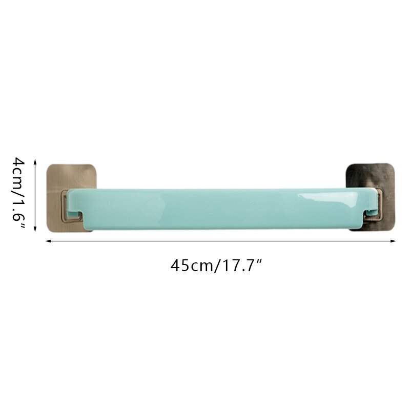 Handdoekenrek voor de badkamer, 50 cm handdoekhouder voor aan de muur