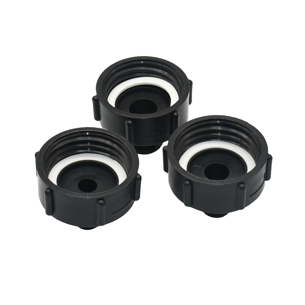 IBC Tank Adapter S60 x 1/2" 3/4' 1" 1.5 2" 63/75/80/100mm Thread Connector Ton Barrel Connect 1000 Liter IBC Tank Fitting
