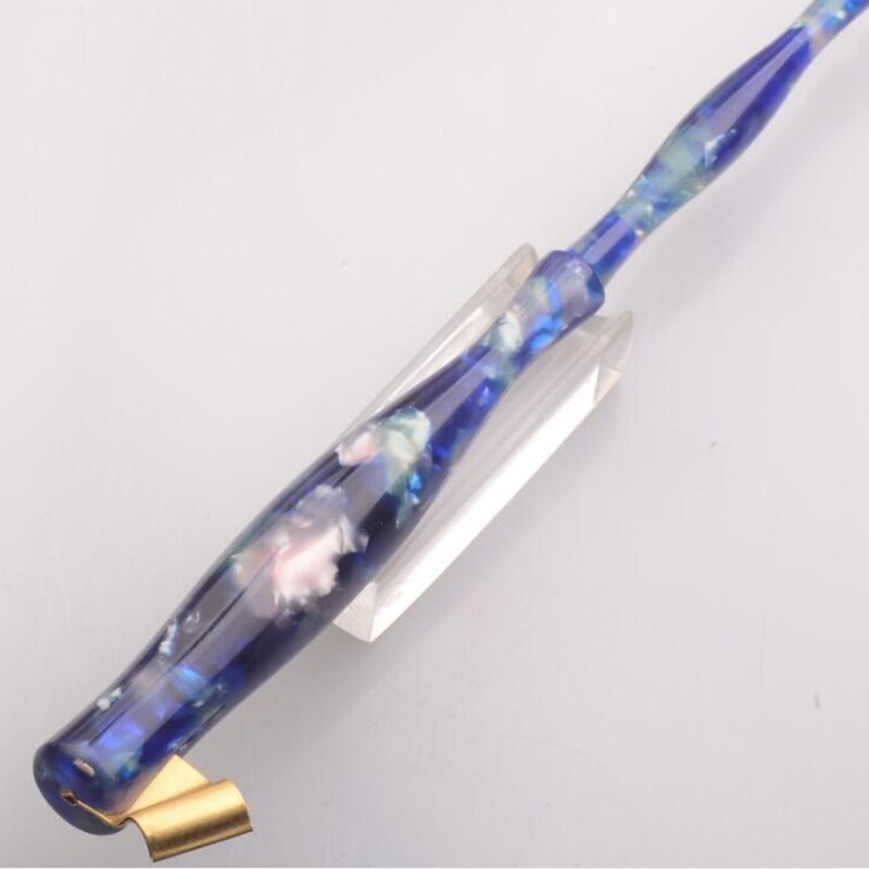 Deluxe Oblique Nib Dip Pen Holder English Antique Copperplate Resin Dip Pen Holder Calligraphy Dip Pen