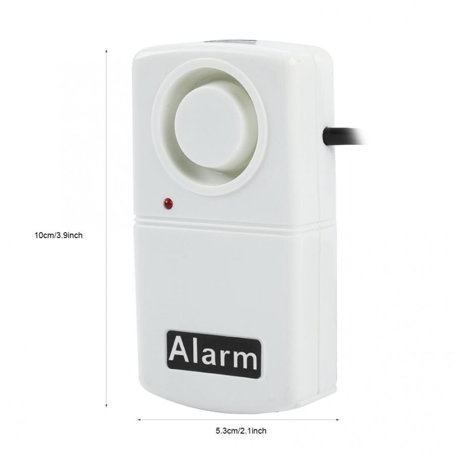 Automatisk 220v strømafbrydelsesalarm hvid 120db hjemme-sikkerheds-led-indikator alarm automatisk strømafbrydelse / fejlafbrydelse af strømafbrydelse