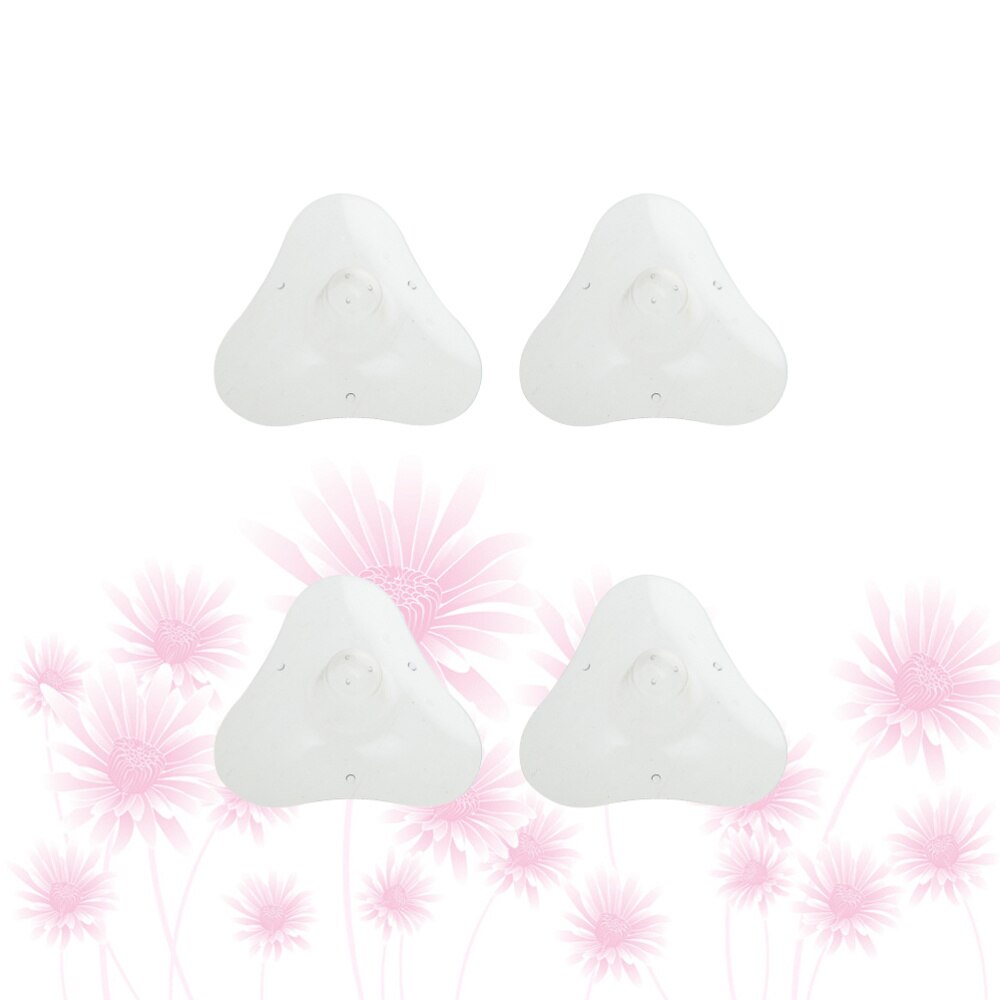 4Pcs Soft Silicone Nipple Cover Nipple Protective Cover Triangle Nipple Protector