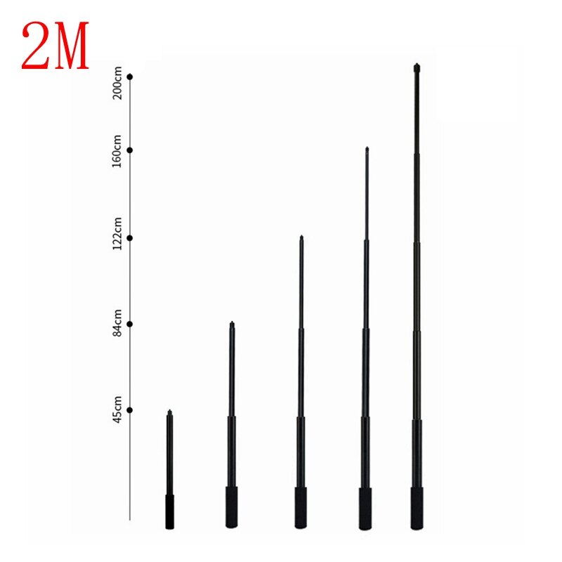 Palo de Selfie Invisible portátil, monopié de rotación de tiempo de bala, 2/3M, para Insta360 ONE RS R X X2 GoPro 10 9 8 DJI: 2M