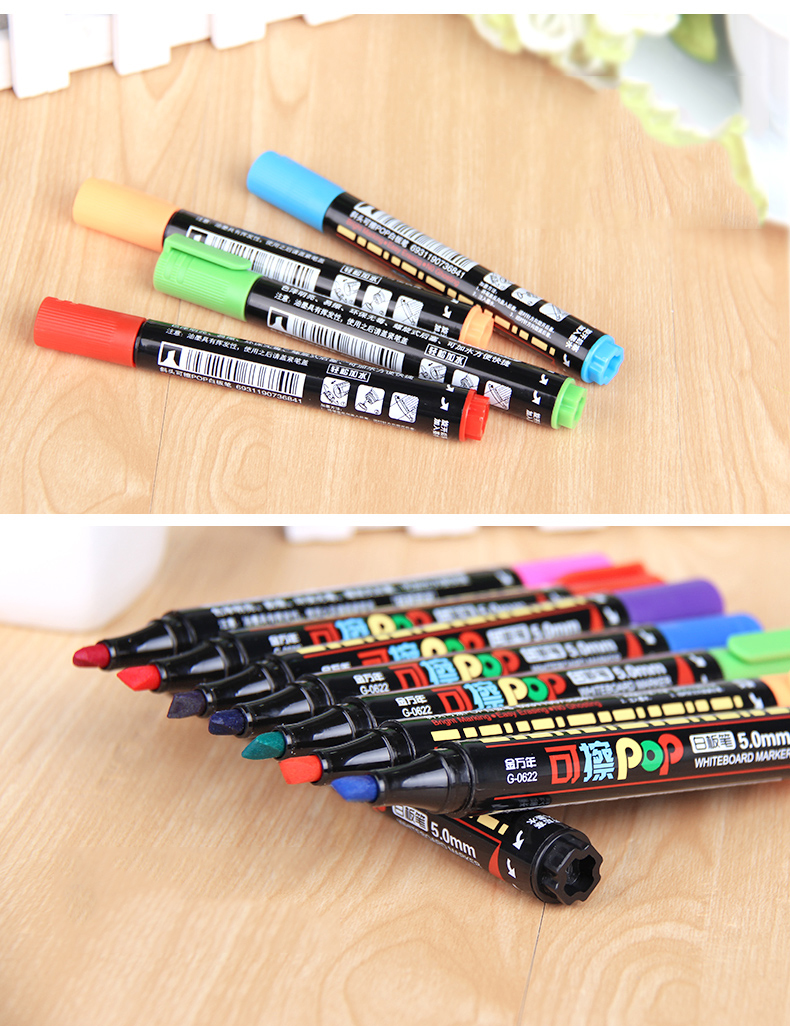 8 PC/Lot 8Color Repeated Filling Dry Erase Marker... Grandado