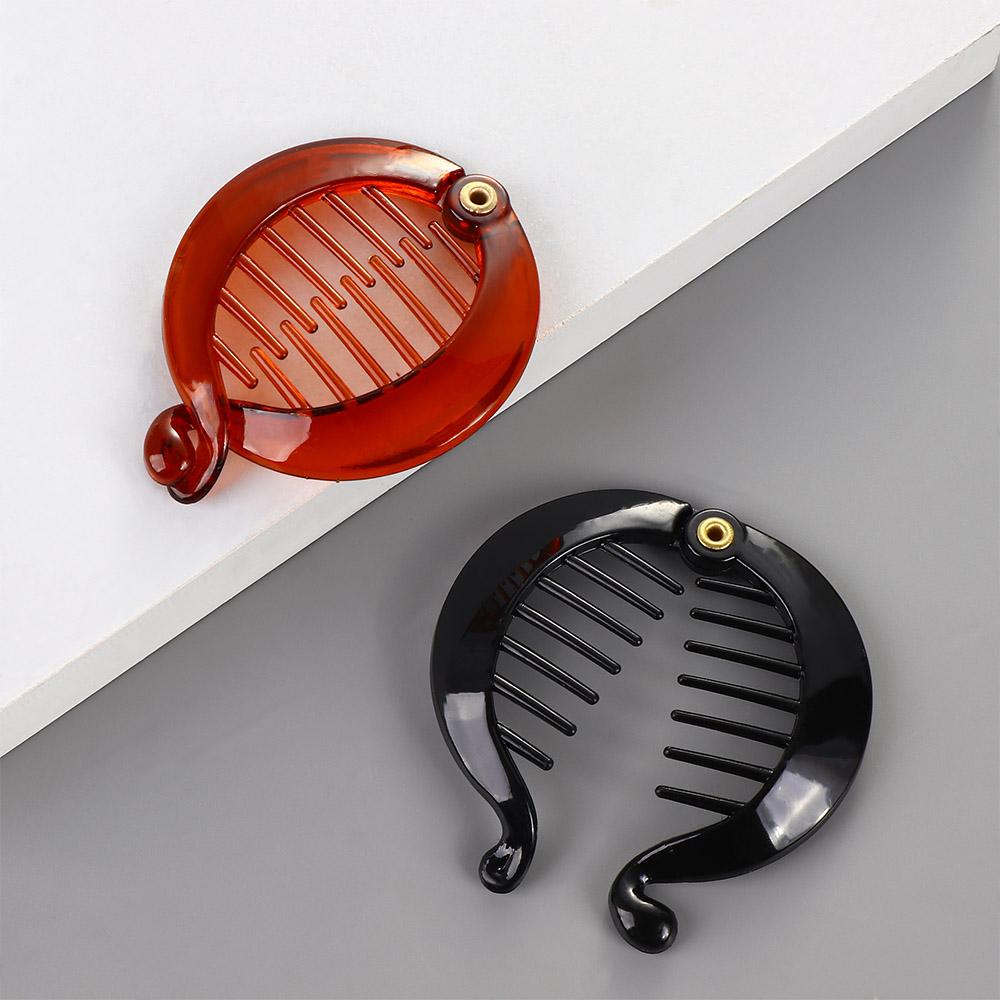 Accessori fermagli per Banana fai da te mollette a forma di pesce con strass clip per capelli fermagli per capelli artigli per capelli forcine