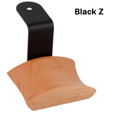 Træ hovedtelefon headset bøjle bord seng hovedtelefon hængekrog hovedtelefon stativ rack metal opbevaringsholder rack: Træ headset stativ -7