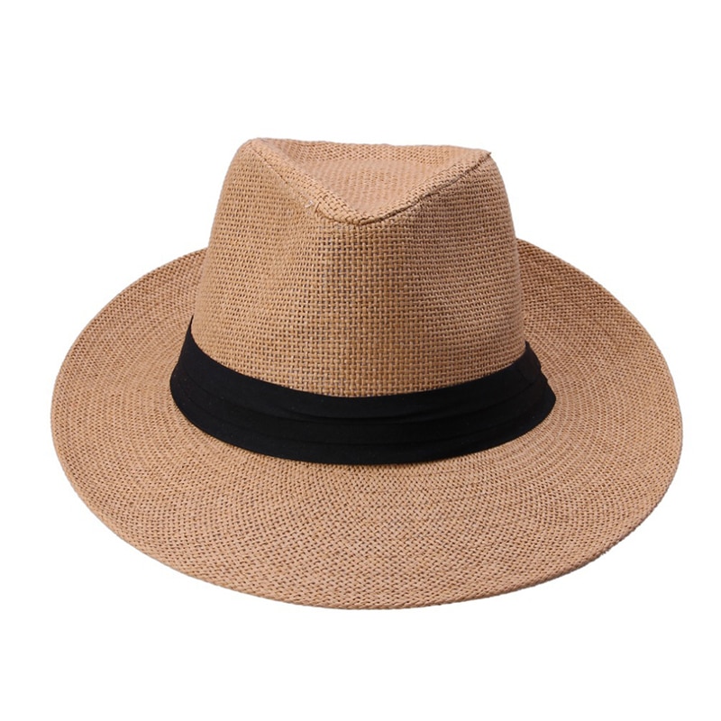 Hot Summer Casual Fashion Unisex Large Brim Paper Straw Sun Hat