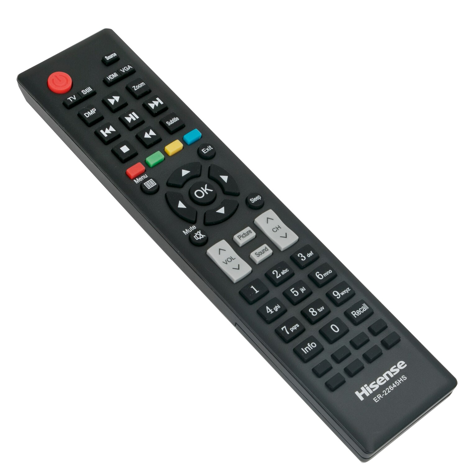 Original TV Remote Control ER-22645HS ER22645HS For Hisense LED TV LEDN50D36P 50D36P-N ER-22641HS