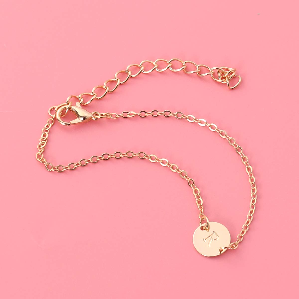 Vrouwen Armband Enkelband Stijlvolle Vintage Casual Strand Stijl Graveren Brief R Legering Voet Ketting Armband