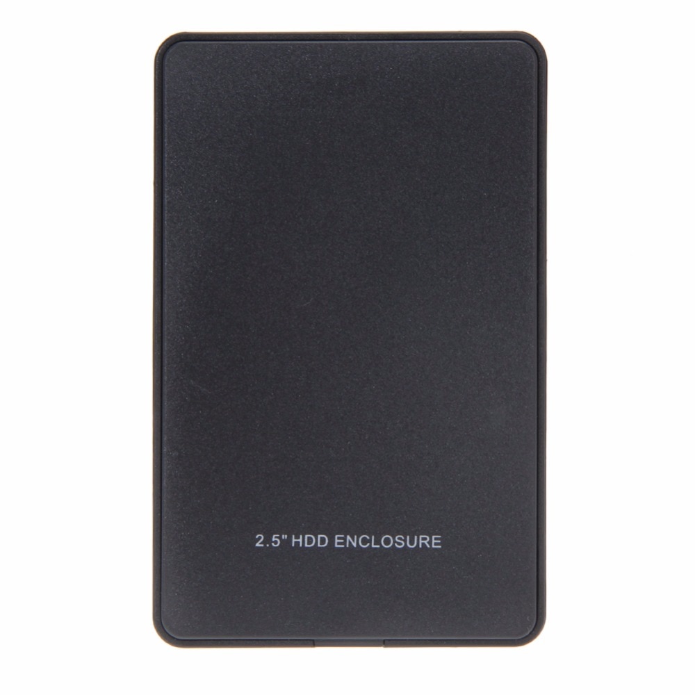 External HDD Enclosure for Hard Disk USB2.0 Sata Portable Case 2.5" Inch Hdd Hard Drive Case Black HDD Box