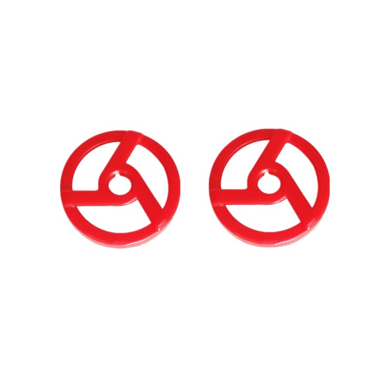 2Pcs 45 RPM Adapter Durable Plastic Center Adapter for 7 inch EP Record Vinyl: 3