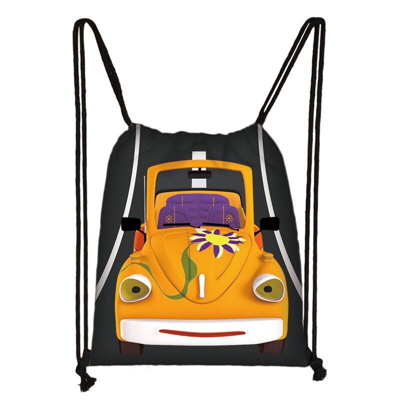 Kühlen Auto/Lieferwagen druck kordelzug tasche frauen männer reisetaschen Teenager Rucksack damen lagerung taschen freundlicher bookbag: skdsaiche07