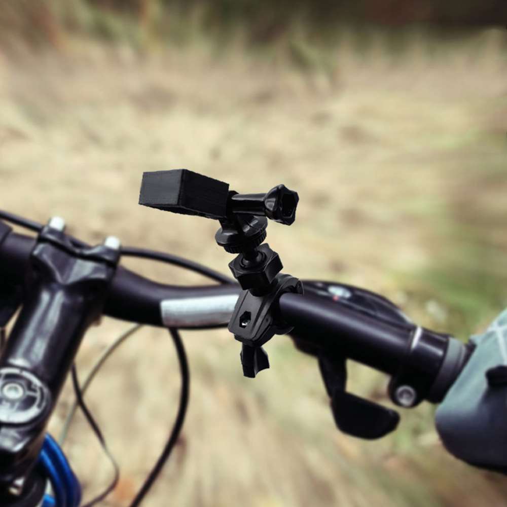 Cykel kamera fäste hållare cykel motorcykel kamera stöd ram stativ klämma