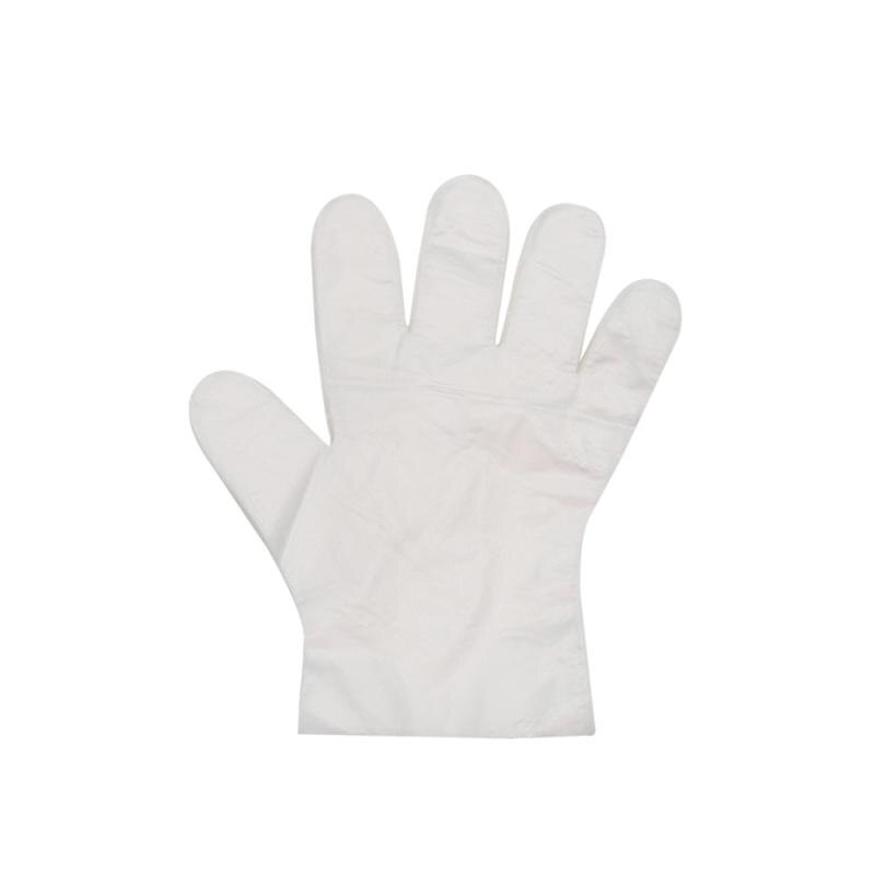 5 stuks transparante wegwerphandschoenen latex handschoenen magische wegwerpbescherming pe wegwerphandschoenen
