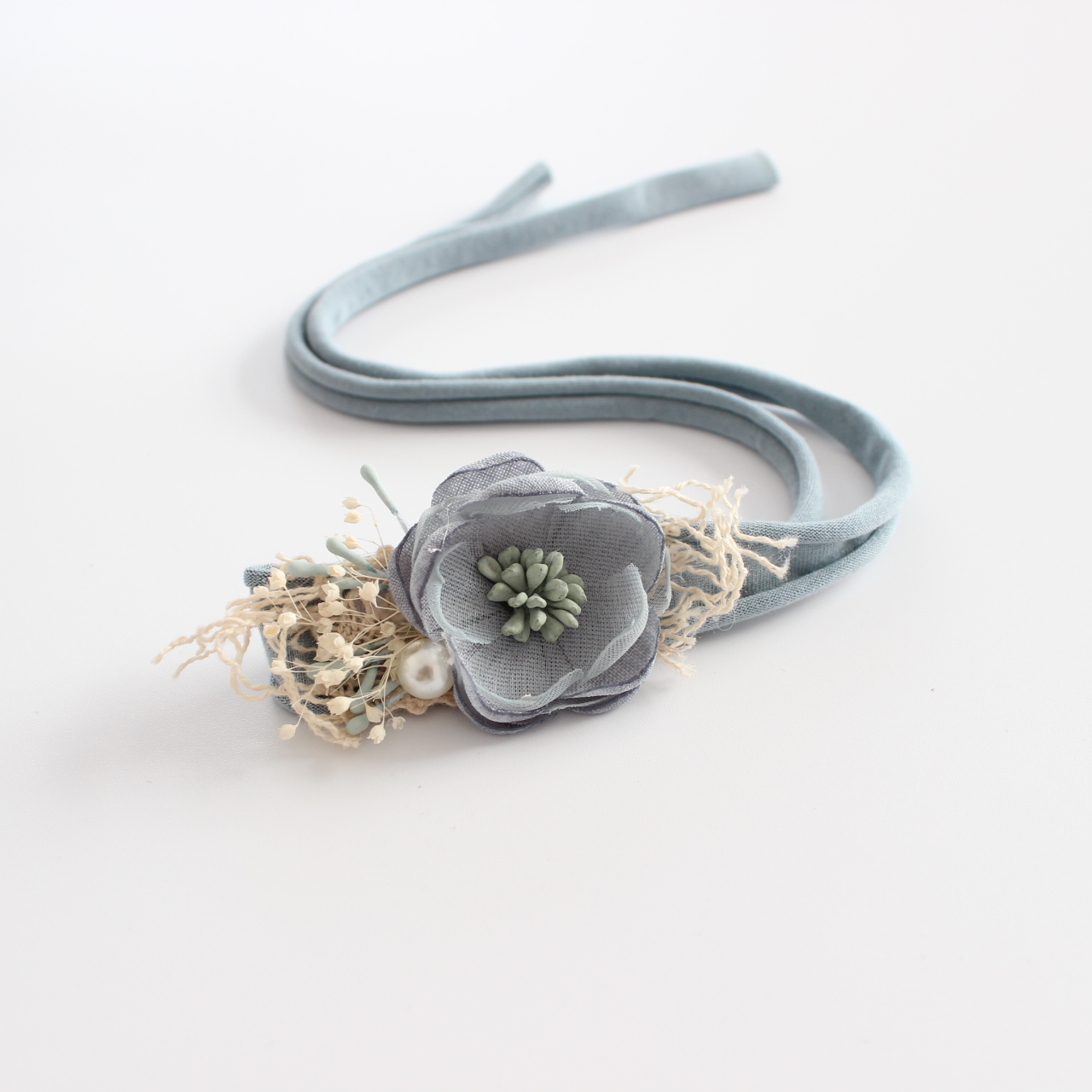 Diadema de flores rosas vintage quemada para niños y mujeres con diadema elástica de nailon con perlas: Oro