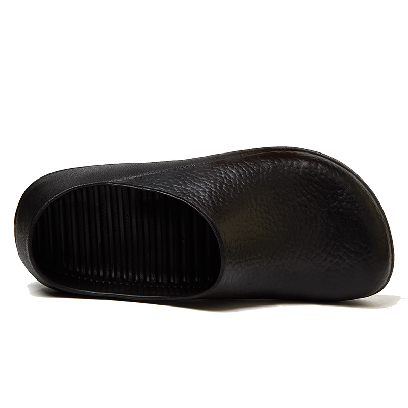 EVA-zapatos de trabajo de cocina antideslizantes, Sandalias planas impermeables a prueba de aceite para Chef, maestro, cocina, Hotel, restaurante, zapatos para Chef