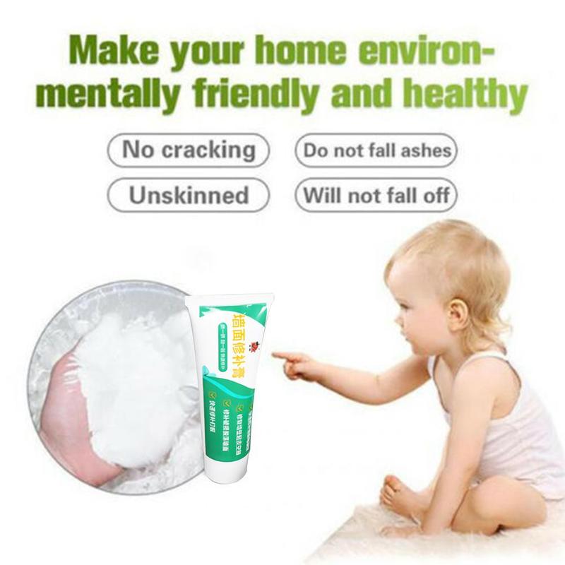 1pc 100ml Household Wall Repair Cream Wall Crack Repair Plaster Valid Mending Agent Restore Wall Agent Original Wall J5J5