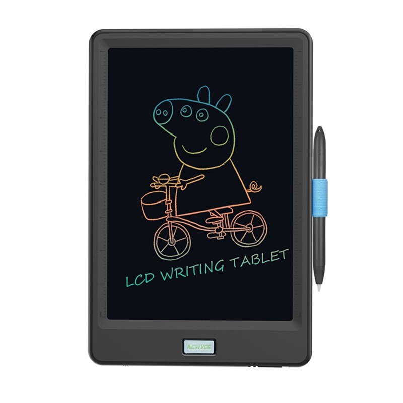 drawing tablet 10 inch lcd writing tablet electronics graphic tablet drawing pad Colorful Version with Lock Function Doodle: Black colors pad