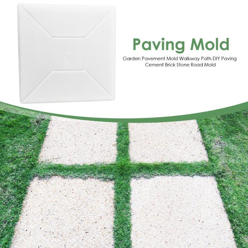Molde para pavimento de jardín, camino peatonal, césped, cemento, piedra, molde de hormigón para crear aceras, otra decoración para exteriores