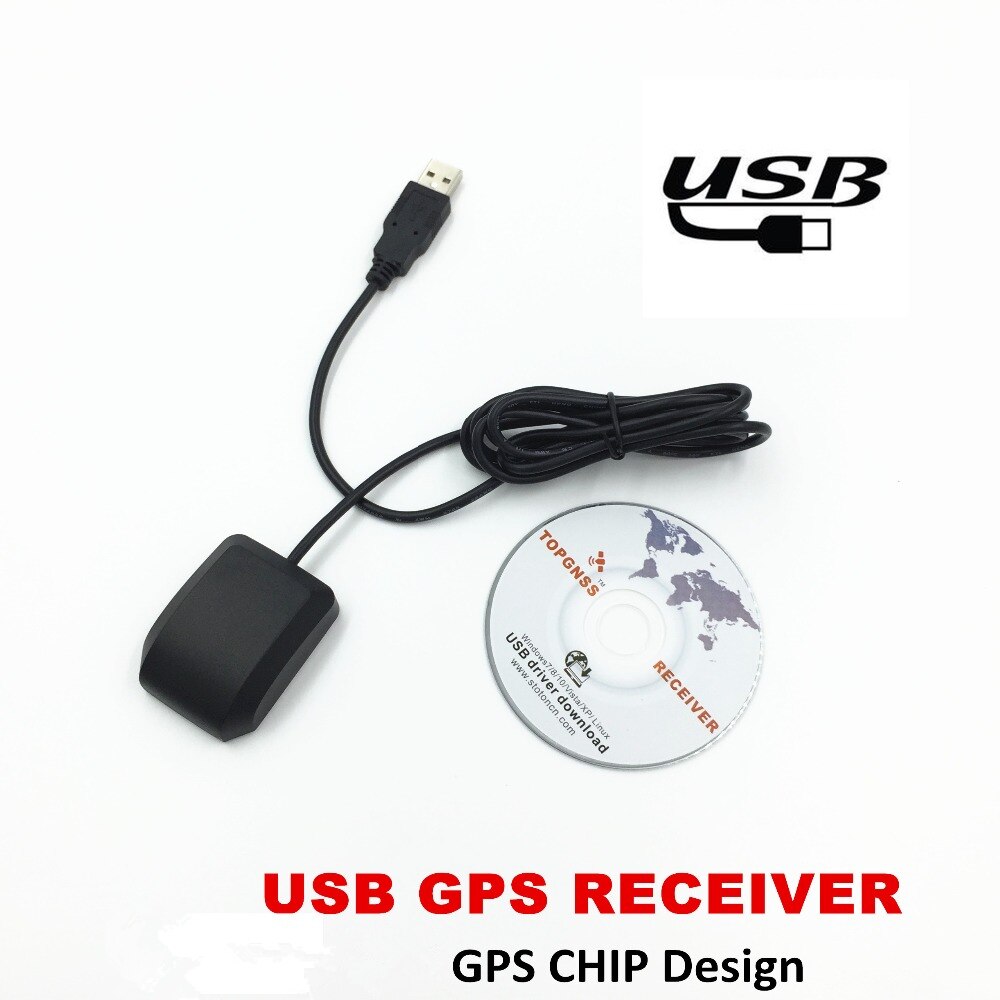 USB Receptor GPS Frete Grátis chip gps Antena GPS G-Mousereplace BU-353S4 BU353S4 VK-162