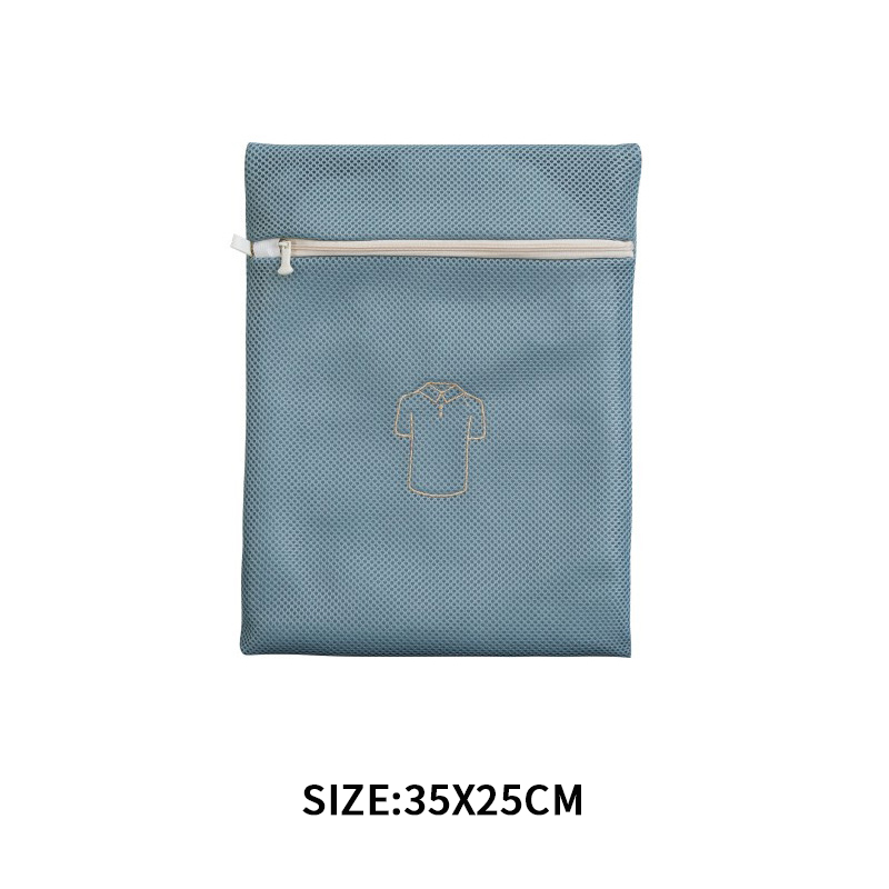 Waszak Wassen Ondergoed Wasmachine Zakken Draagbare Kleding Organizer Lingerie Sokken Beha Wasmand: 35x25cm