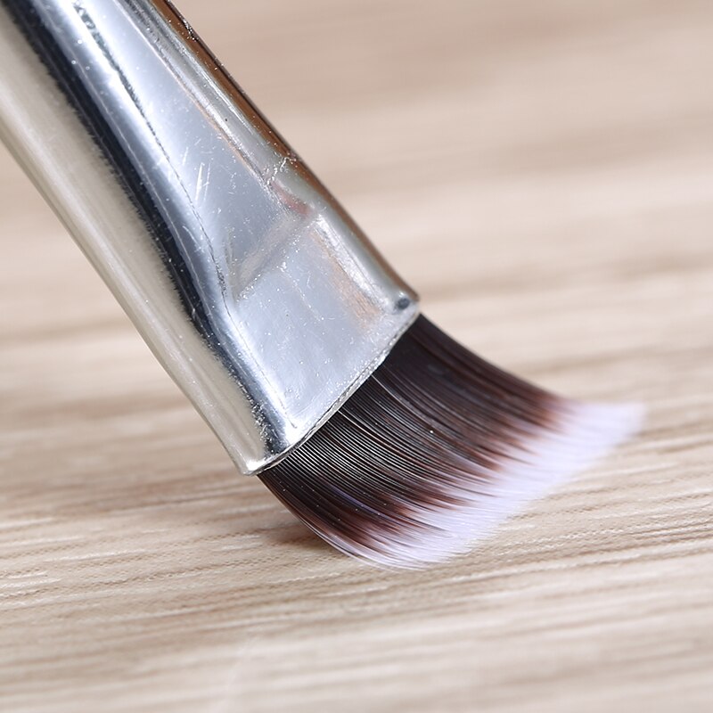1PC Wooden Handle Eyebrow Brush Fine Angled Ladies Eyebrow Makeup Brush For Women/Lady