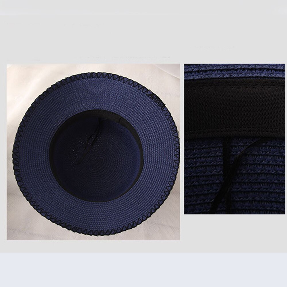 zomer Mode Zomer vrouwen Opvouwbare Wide Brim Grote Elegante Parel Strand Zonnehoed Stro Strand Cap Voor dames Meisjes
