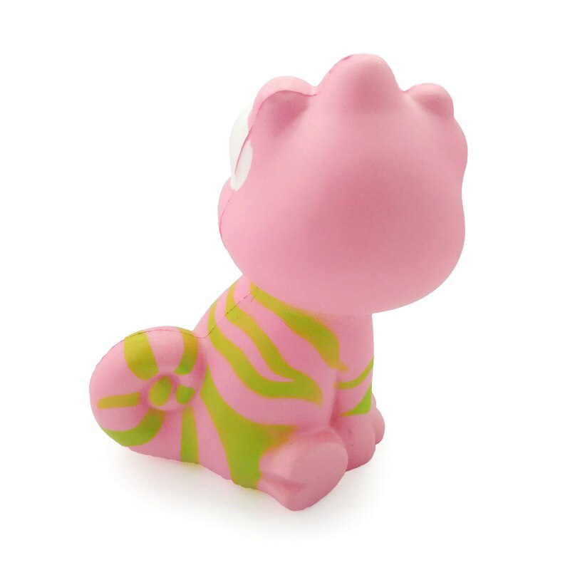 Pu simulatie gekko-ventilatie stressverlichtend speelgoed squishy langzaam stijgend knijpspeelgoed voor kinderen volwassenen 13.5*10*8 cm