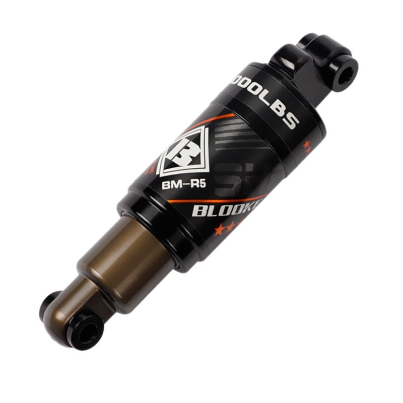 KUGOO-Amortiguadores hidráulicos para bicicleta de BM-R5, amortiguador trasero, para MTB, M365: white