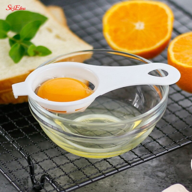 1/3/10 Pcs Ei Bakvormen Gereedschap Eieren Eigeel White Separator Verdelers Met Houder Koken Gereedschap Food Grade pp Materiaal 5Z
