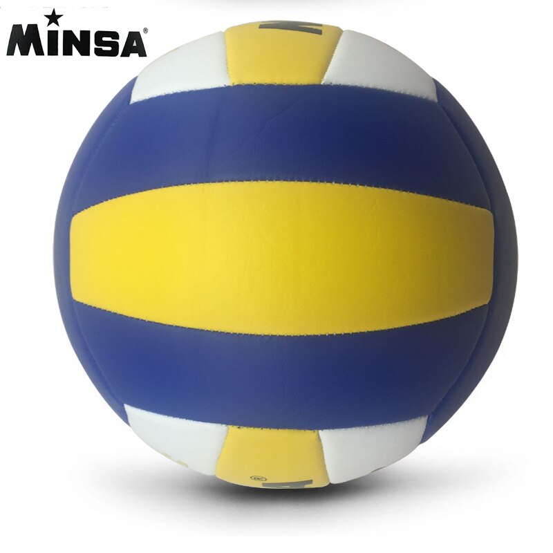 MINSA Retail MVB-001 Soft Touch Volleybal bal,, size5 Volleybal Gratis Met Net Bag + Naald