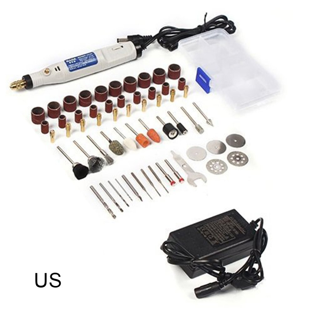 18v graveerpennen mini boormachine rotatiegereedschap met slijpaccessoires set multifunctionele mini graveerpen voor dremel gereedschap bigsale: Us 46 stuks