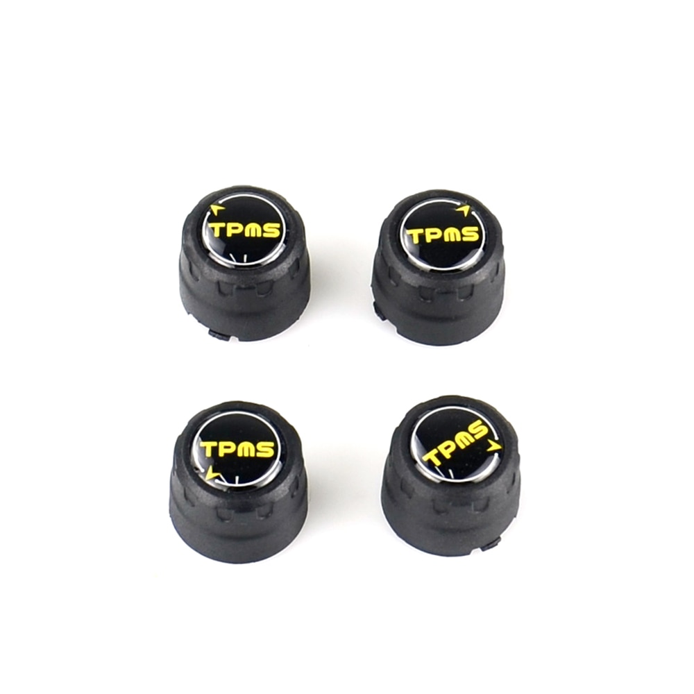 Bluetooth 5.0 Tpms Auto Bandenspanning Monitor System Met 4 Sensoren Voor Ios Android Mobiele Telefoon App Monitoring Alarm