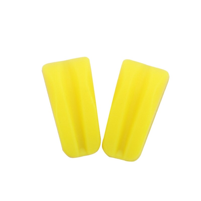 Silencieux Anti-choc pour arc, corde en caoutchouc , résistant à l'usure, convient à la plupart des arcs recourbés: Yellow